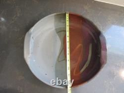 Hanselmann Pottery Serving Bowl Fruit Pasta Retired Studio Pottery Santa Fe HP