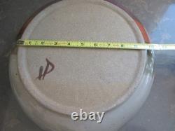 Hanselmann Pottery Serving Bowl Fruit Pasta Retired Studio Pottery Santa Fe HP
