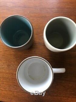 Heath Ceramics Pottery California Set of 4 Studio Mugs Cups Vintage