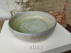 Heiner Balzar Studiokeramik Schale Kristallglasur German Studio Art Pottery Bowl