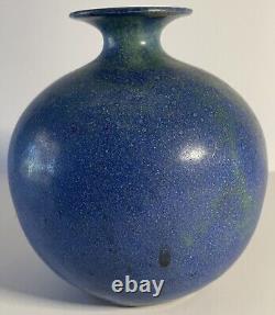Henry Gernhardt Studio Pottery Vintage Vase Organic MCM Feelie Weed Pot Signed