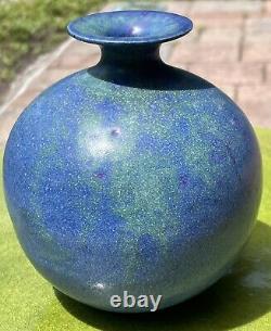 Henry Gernhardt Studio Pottery Vintage Vase Organic MCM Feelie Weed Pot Signed