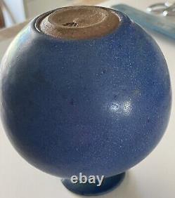 Henry Gernhardt Studio Pottery Vintage Vase Organic MCM Feelie Weed Pot Signed