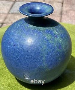 Henry Gernhardt Studio Pottery Vintage Vase Organic MCM Feelie Weed Pot Signed
