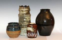 Henry Gernhardt Studio Pottery Vintage Vase Organic MCM Feelie Weed Pot Signed