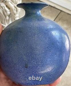 Henry Gernhardt Studio Pottery Vintage Vase Organic MCM Feelie Weed Pot Signed