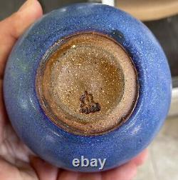 Henry Gernhardt Studio Pottery Vintage Vase Organic MCM Feelie Weed Pot Signed