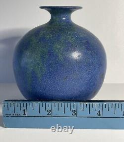 Henry Gernhardt Studio Pottery Vintage Vase Organic MCM Feelie Weed Pot Signed