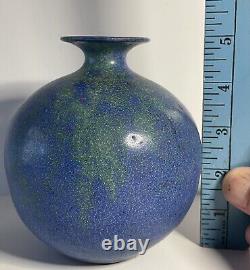 Henry Gernhardt Studio Pottery Vintage Vase Organic MCM Feelie Weed Pot Signed