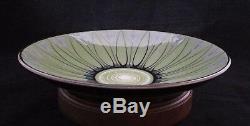 Herman Kahler Vintage Danish Studio Pottery Bowl Made in Denmark Marked Signed