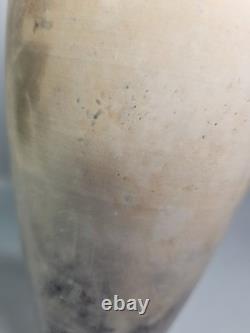 Hogback Vase Studio Pottery Jenny Kizziar 1988 Burnished Pit Fired Vintage