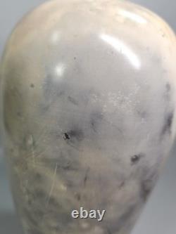 Hogback Vase Studio Pottery Jenny Kizziar 1988 Burnished Pit Fired Vintage