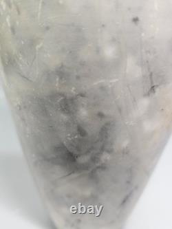 Hogback Vase Studio Pottery Jenny Kizziar 1988 Burnished Pit Fired Vintage