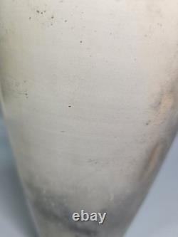 Hogback Vase Studio Pottery Jenny Kizziar 1988 Burnished Pit Fired Vintage