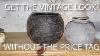 How To Create Faux Vintage Inspired Pottery