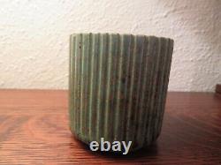 Iconic Danish Design Arne Bang, Own Studio, Machine Age Vase, Crystalline Glaze