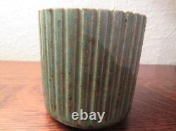 Iconic Danish Design Arne Bang, Own Studio, Machine Age Vase, Crystalline Glaze