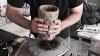 Inclay Studio Pottery Throwing A Vase On Wheel From Color Clays Nerikomi Pattern
