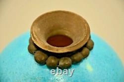 JENSEN Original Vintage Signed Mid Century Modern Studio Pottery Bud Vase Vessel