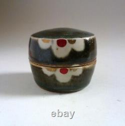 JOHN MALTBY Vintage Small Stoneware BOX. Studio Ceramics