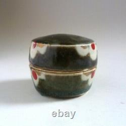 JOHN MALTBY Vintage Small Stoneware BOX. Studio Ceramics