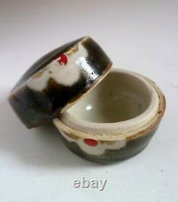 JOHN MALTBY Vintage Small Stoneware BOX. Studio Ceramics