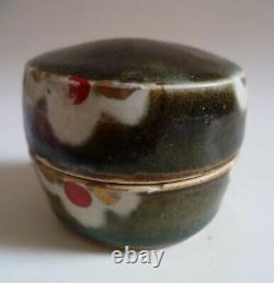 JOHN MALTBY Vintage Small Stoneware BOX. Studio Ceramics