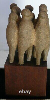 J Edward Barker Donna Barker Studio Pottery Sculpture 1974 76 Wellington Kansas