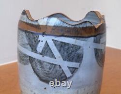 James Watral Texas SMU Studio Pottery Stoneware Vessel Vase Bowl Rare Vtg Mcm