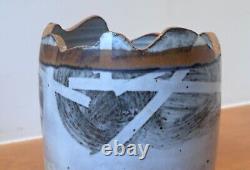 James Watral Texas SMU Studio Pottery Stoneware Vessel Vase Bowl Rare Vtg Mcm