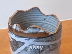 James Watral Texas SMU Studio Pottery Stoneware Vessel Vase Bowl Rare Vtg Mcm