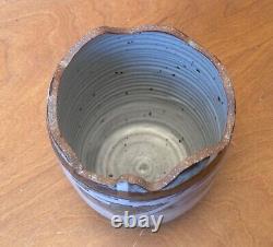 James Watral Texas SMU Studio Pottery Stoneware Vessel Vase Bowl Rare Vtg Mcm