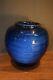 Japanese Pottery Art Studio Japanese Midnight Blue Flambe Glaze 7.25