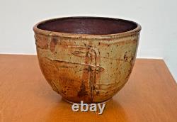 Joel Edwards California Studio Art Pottery Vessel Bowl Planter Vtg Design Mcm