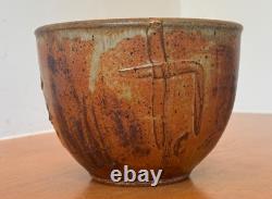 Joel Edwards California Studio Art Pottery Vessel Bowl Planter Vtg Design Mcm