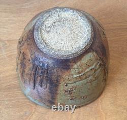 Joel Edwards California Studio Art Pottery Vessel Bowl Planter Vtg Design Mcm