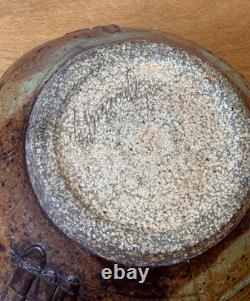 Joel Edwards California Studio Art Pottery Vessel Bowl Planter Vtg Design Mcm