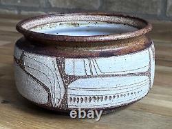 Joel Edwards California Studio Art Pottery Vessel Bowl Planter Vtg Design Mcm