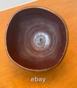 Joel Edwards California Studio Art Pottery Vessel Bowl Planter Vtg Design Mcm