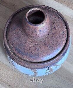 Joel Edwards California Studio Art Pottery Vessel Bowl Planter Vtg Design Mcm