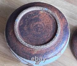 Joel Edwards California Studio Art Pottery Vessel Bowl Planter Vtg Design Mcm