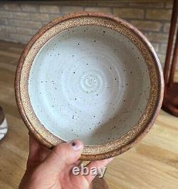 Joel Edwards California Studio Art Pottery Vessel Bowl Planter Vtg Design Mcm