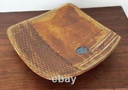 Joel Edwards California Studio Art Pottery Vessel Bowl Tray Vtg Contemporary Mcm