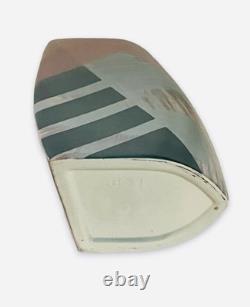 John Bergen Studio Art Vase 13.5 Modernist Retro Abstract 1989 Signed Rare