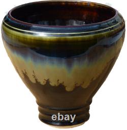 John Fassbinder Pottery Glazed Vase