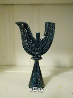 John Ffrench, Arklow Studio Pottery, Candlestick RARE! VINTAGE PERFECT
