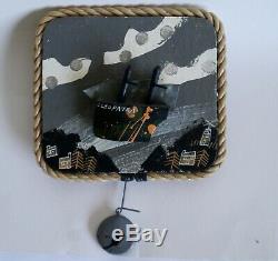 John Maltby Automata vintage seascape extremely rare version of swing boat