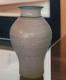 John Preschutti Signed Hand Turned Studio Art Pottery Iridescent Vase 9 Vtg