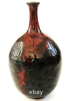 John W Conrad Mesa College 9 Weed Pot Vase Allied Craftsmen San Diego + Amoca