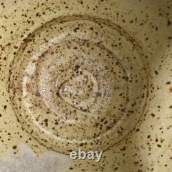 Jonathan Kaplan 1984 Signed Studio Pottery Stoneware Lidded Jar 8.5 Vintage